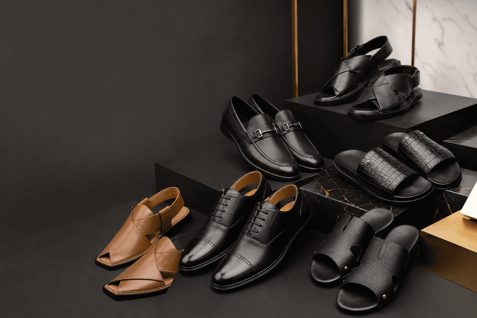 ZEIB Crown Leather Shoes